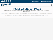 Tablet Screenshot of mepinformatica.it